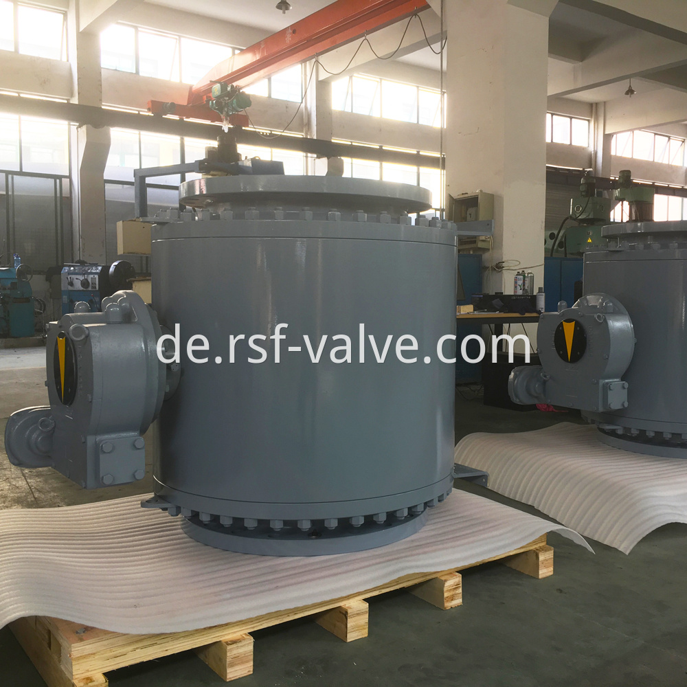 Trunnion Mounted Metal Seat Ball Valve 1